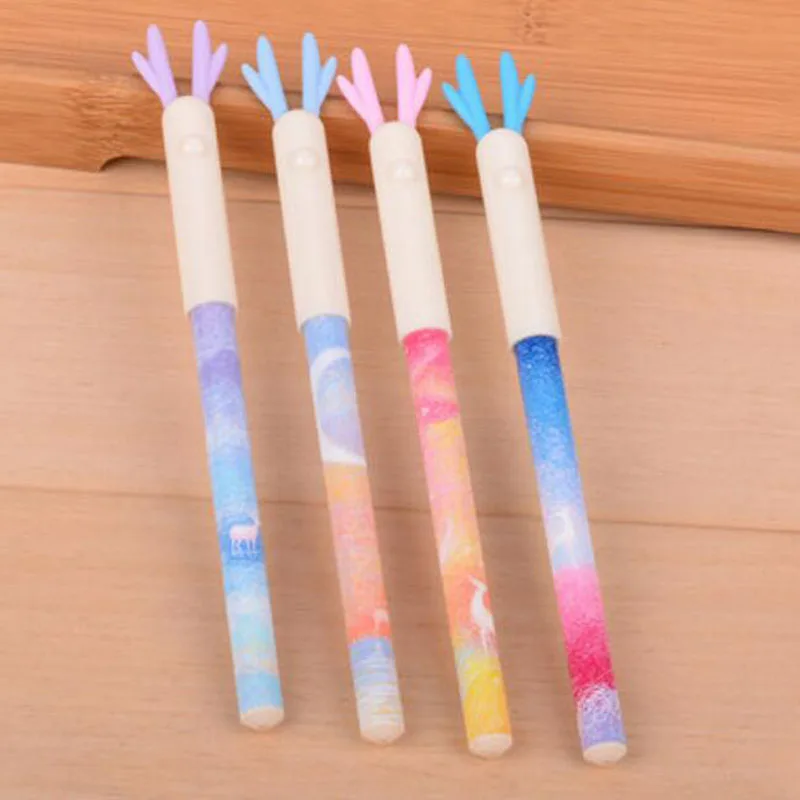 

Fashion 20 Pieces Cartoon Pens Luxury School Supplies Stationery Office Accessories Pens For Writing New Christmas gift