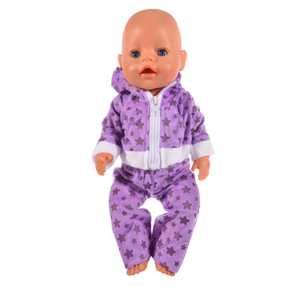 Милый мягкий спортивный костюм LUCKDOLL 18 дюймов американская кукла 43 см аксессуары
