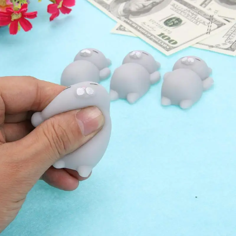 Kawaii моделирование ленивый кот Мини кролик морской Кот медленно поднимающийся