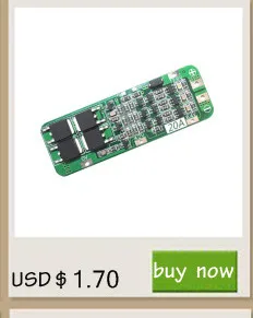 3S 60A BMS board/ Li-ion 12.6V 18650 BMS PCM battery protection board for li-ion battery with Balance