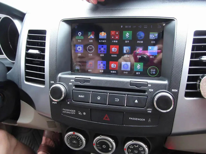 Автомобильное радио Android 10 octa core 4 + 128G для Mitsubishi outlander 2008-2012 мультимедиа