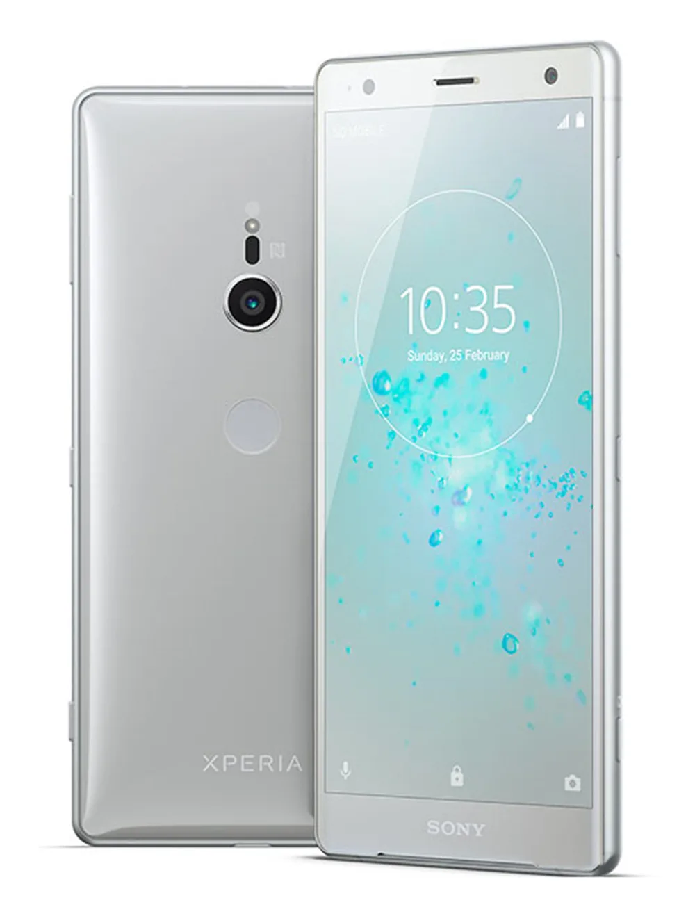 Разблокированный мобильный телефон sony Xperia XZ2 H8296, 4G Android, четыре ядра, две sim-карты, 5,7 дюймов, 19 МП ram, 6 ГБ rom, 64 ГБ NFC Fingersprint