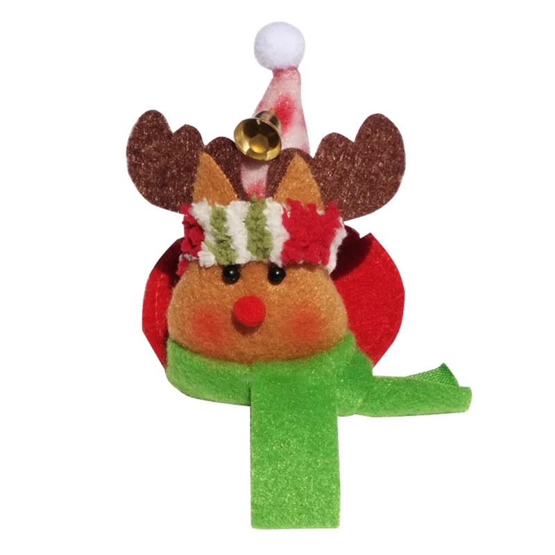 New Arrival Santa Claus Snowman Decor Elk Cup Mat for Christmas Decorations Party Supplies Wholesale | Дом и сад