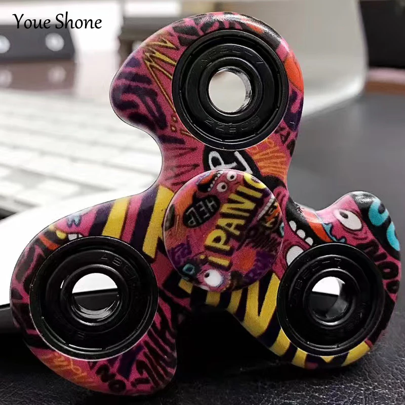 10 шт./лот Непоседа Spinner Пластиковые EDC руки plastictoys для детей спиннинг времени 1.5 2.5