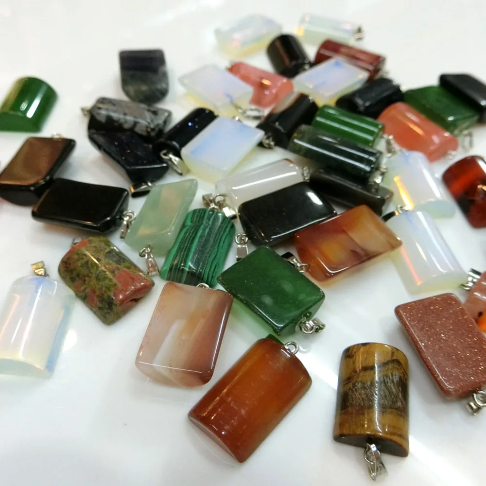 Seven chakra хит продаж подвеска из натурального кристалла высокое количество