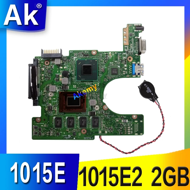 Оригинал для For Asus EeePC 1015E материнская плата ULV847 2 ГБ DDR3 ноутбук REV2.0 основная