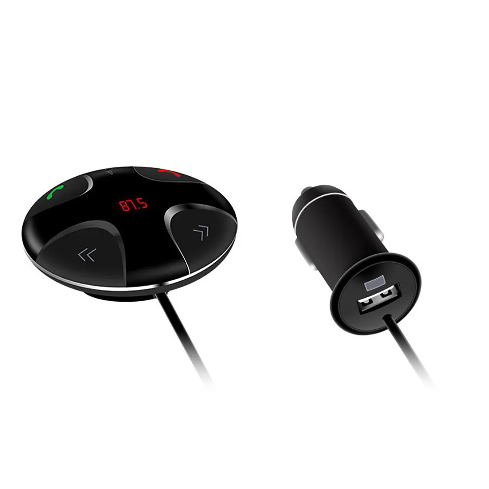 AIKEGLOBAL Handsfree беспроводной Bluetooth 4 0 FM приемник 3 5 мм TF автомобильный комплект Mp3