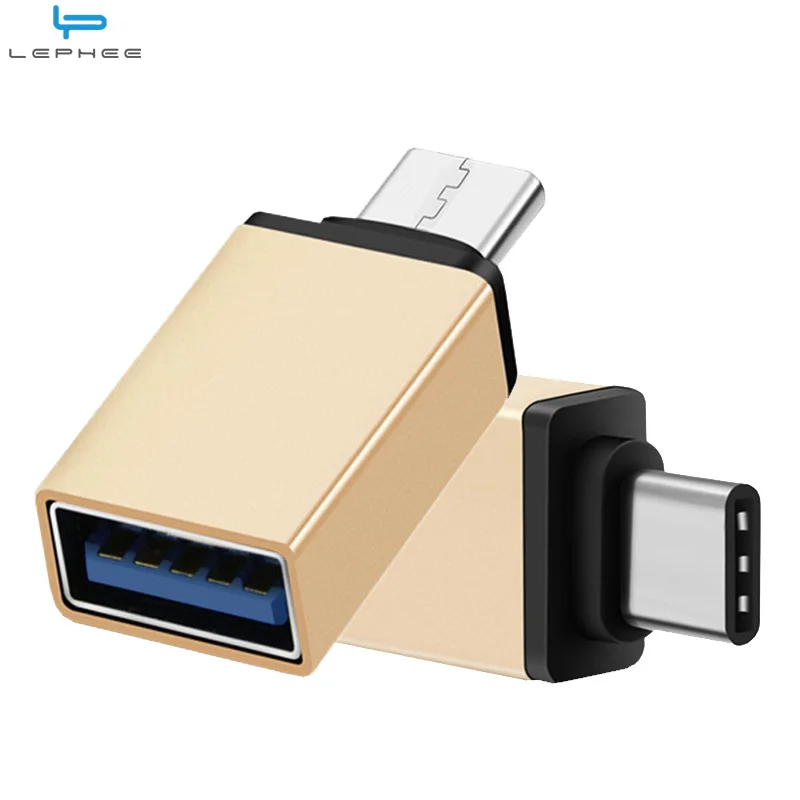 LEPHEE USB 3 1 Тип C 0 конвертер usb OTG адаптер для Chromebook Macbook huawei Сяо mi A1 5X 5S плюс 6 P LG G5|usb type-c