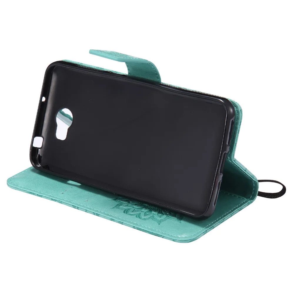 Рельефный чехол с подсолнухом для fundas Huawei Y5II 2 Y5 II флип-чехол 5 дюймов + держатель
