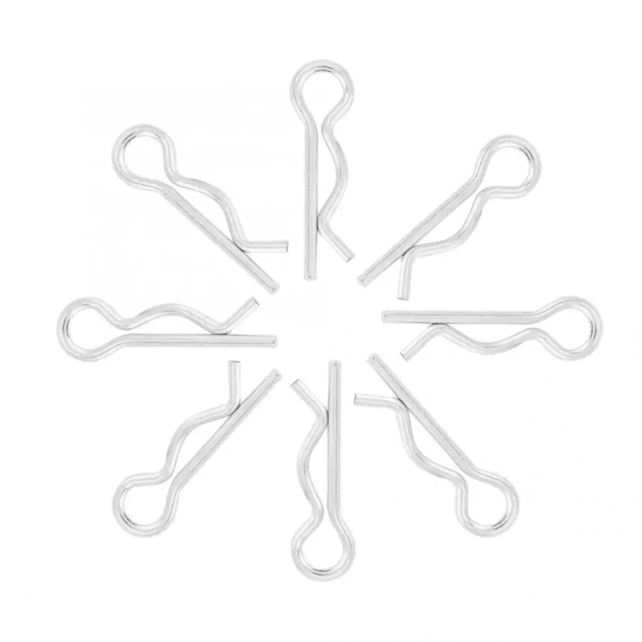 1*18 мм штифты типа R зажимы оцинкованные удерживающие Пружинные шпильки из