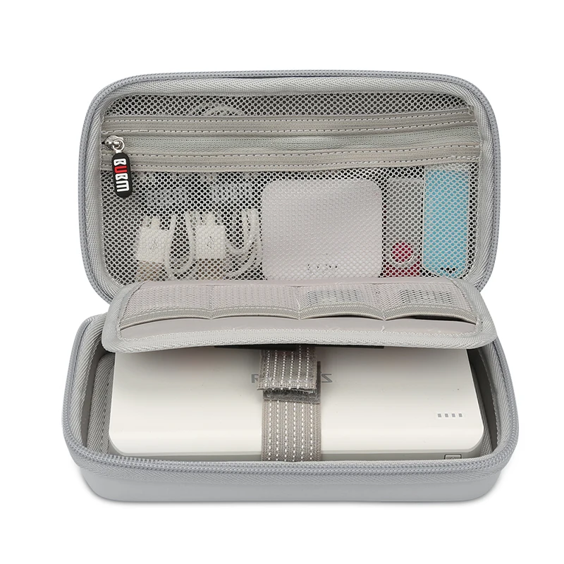 BUBM bag for mobile power digital receiving accessories bank membory card cable organizer portable USB U disk | Багаж и сумки