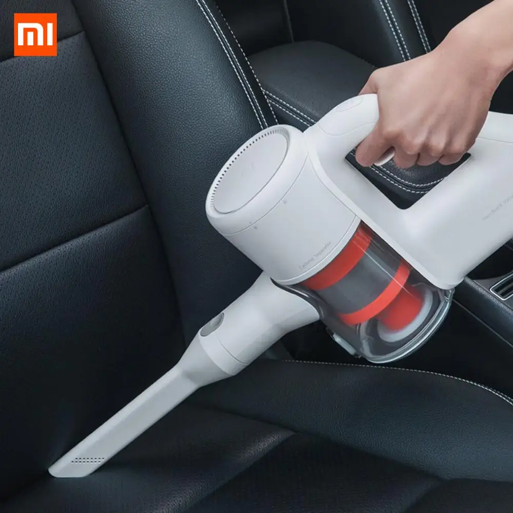 XIAOMI MIJIA Handheld Vacuum Cleaner for Home Car household Wireless aspirador 23000Pa cyclone Suction Multifunctional Brush | Бытовая