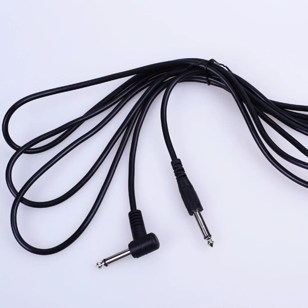 

3m/10ft 6.35mm 1/4" Electric Guitar Bass Instrument Patch Cord Amplifier Lead Cable