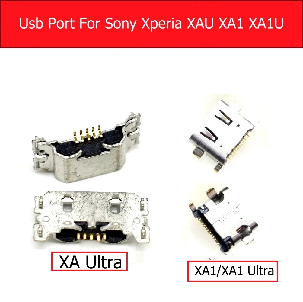 

Micro mini USB порт для зарядки для Sony Xperia XA Ultra /XA1/XA1 Ultra Usb Type-C разъем, зарядное устройство, порт, ремонтные детали