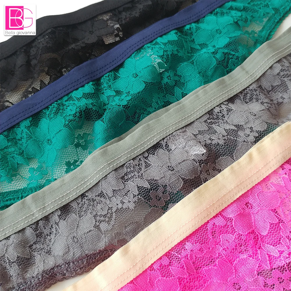 L➾llagiovanna plus size Canadian women's briefs sexy lace panties seamless cotton underwear bikini panty girl thongs 0031 | Красота