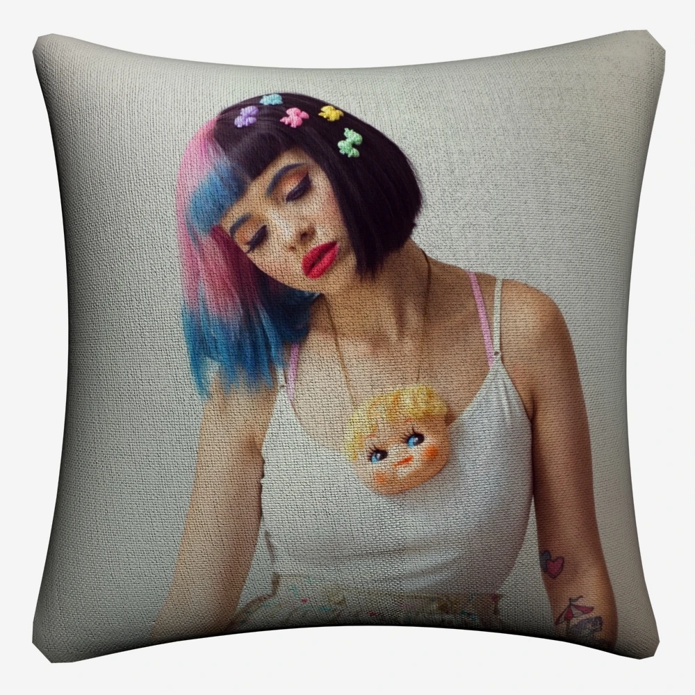 Melanie Martinez Cry/наволочки из хлопка и льна для детской фотосъемки 45x45 см мягкий