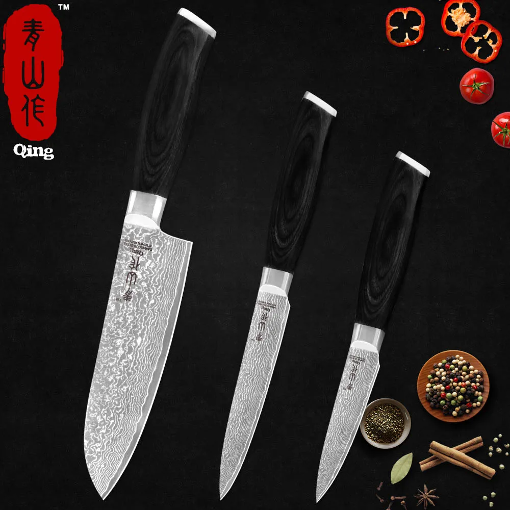 QING 3 5 &quot5&quot 7 &quotдюймов утилита для очистки овощей японский нож повара Япония