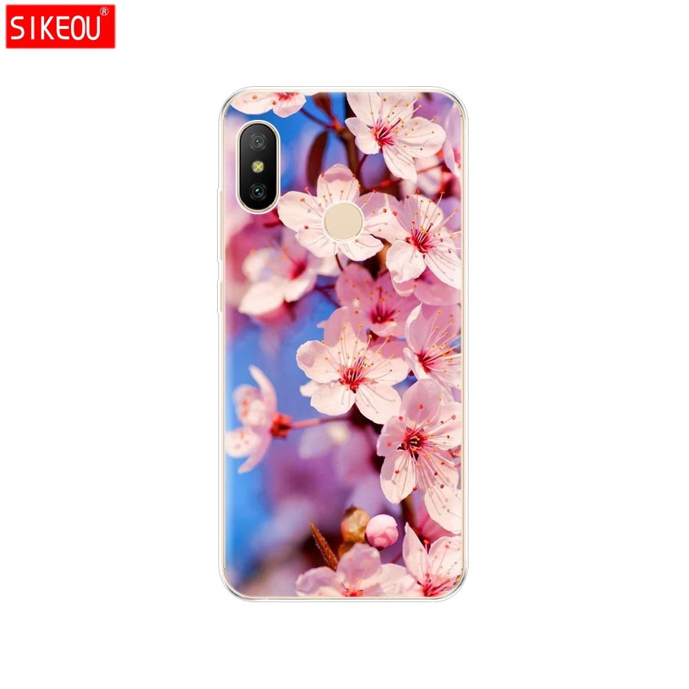12099 Силиконовый чехол для Xiaomi mi A2 LITE, чехол с полной защитой, мягкая задняя крышка из ТПУ, чехол для телефона s для Xio mi A2 LITE, бампер, чехол с котом - Цвет: 12099