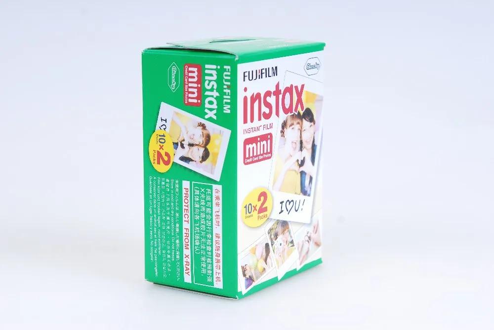 Оригинальная пленка Fujifilm Instax Mini 8 9 (20 листов) для камеры Instant mini 7 s 25 50 90 фотобумага