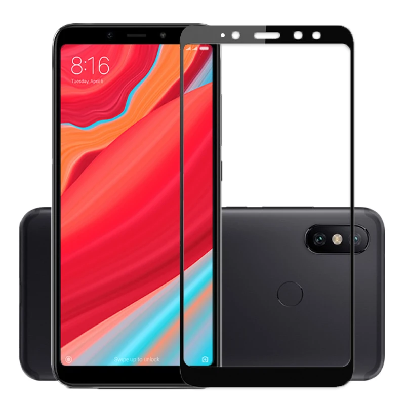 Полноэкранное стекло Xiaomi Redmi S2 для S 2 чехол из закаленного стекла Xiomi зеркальная