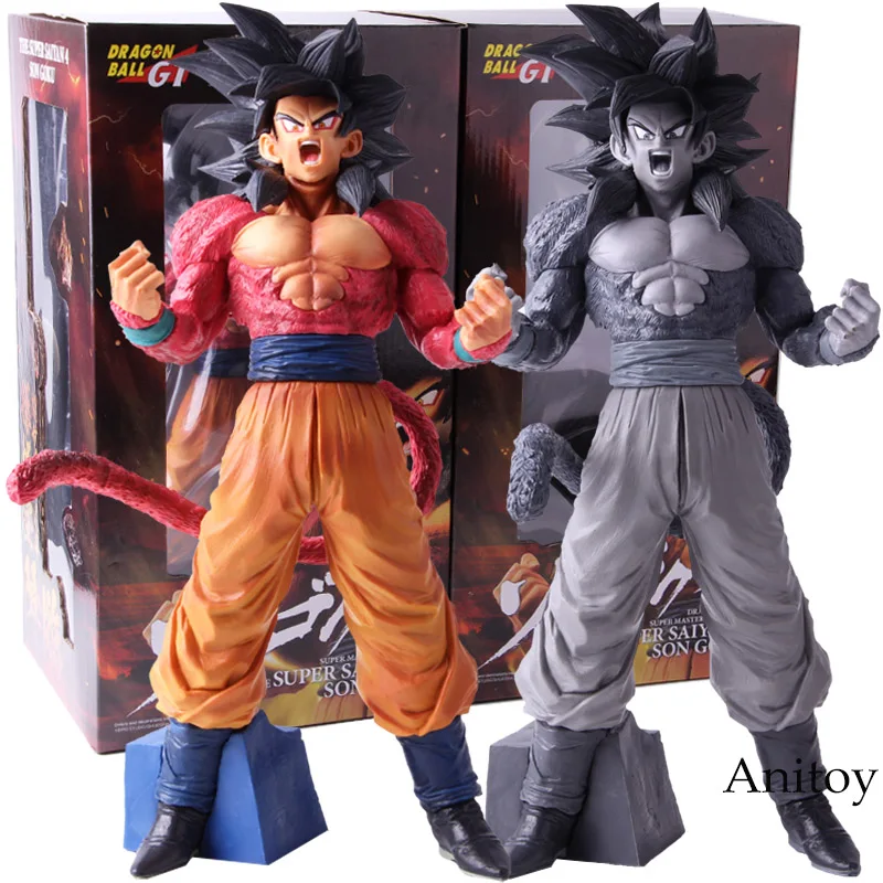 Жемчуг дракона GT супер мастер звезды кусок Супер Saiyan 4 Сон Гоку SSJ4 Сон Гоку ПВХ фигурка Коллекционная модель игрушки