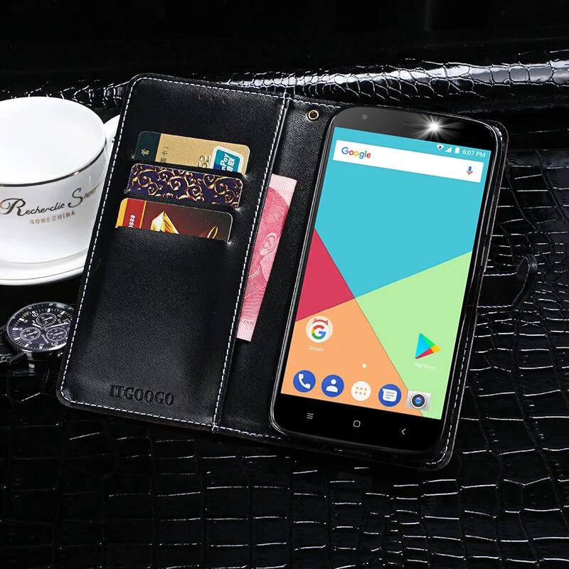 Чехол для Ulefone S7 Pro 5 0 &quotкрокодиловая кожа флип кожаный чехол крышка Капа Бизнес