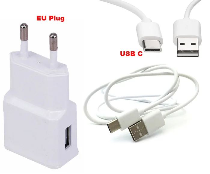Тип C ЕС США 2A USB кабель для передачи данных мобильный телефон зарядное устройство