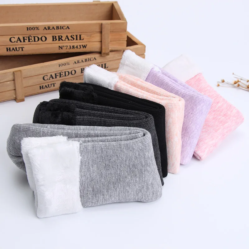 1 пара новых зимних женских теплых носков рождественские носки подарки Хлопковые