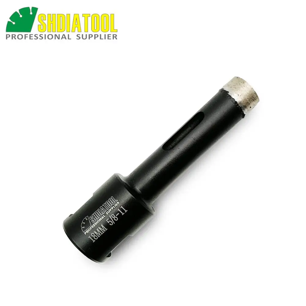 SHDIATOOL 2pcs Laser Welded Diameter 18mm Diamond Dry Drilling Core Bits 5/8-11 Thread | Инструменты