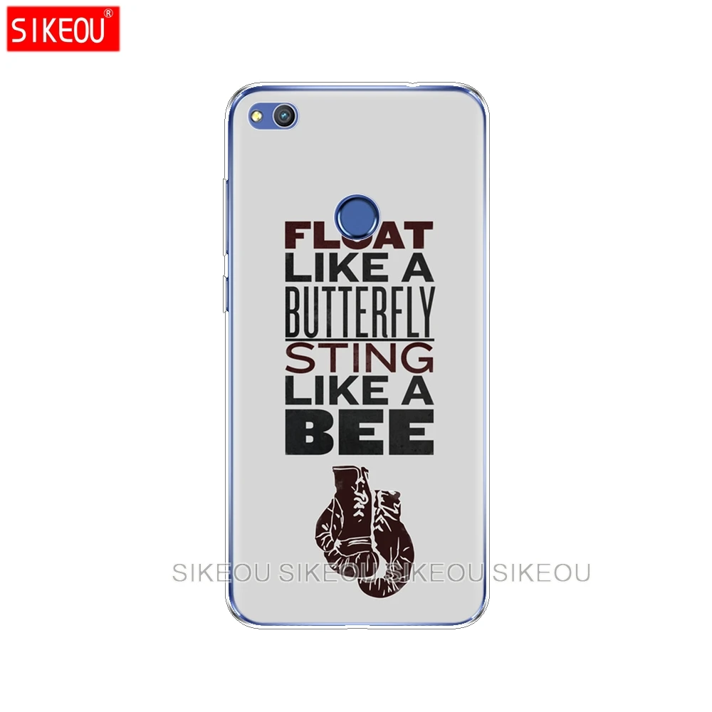 Силиконовый чехол для телефона Huawei P20 P7 P8 P9 P10 Lite Plus Pro 2017 p smart 2018 Muhammad Ali boxing champion |