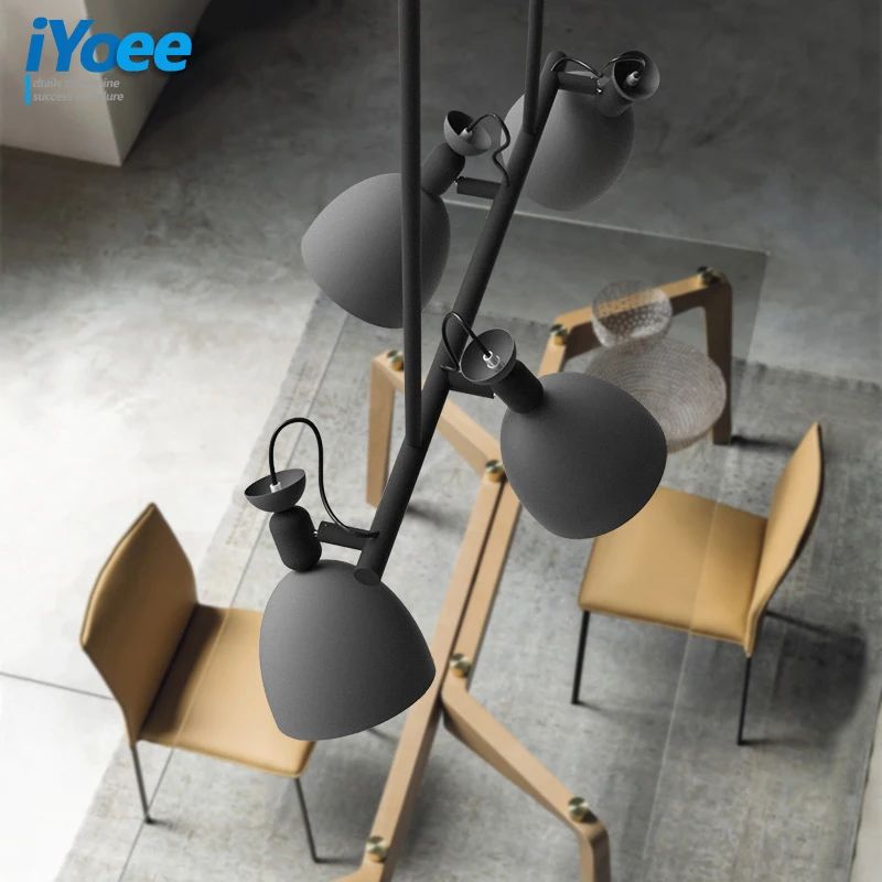 IYoee Nordic новый дизайн открытый подвесные светильники деревянный подвесной