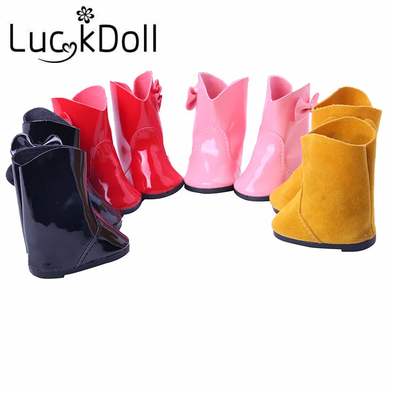 Кукольная обувь 4 разных кожаные кукольная для куклы 18 дюймов ребенка подарок