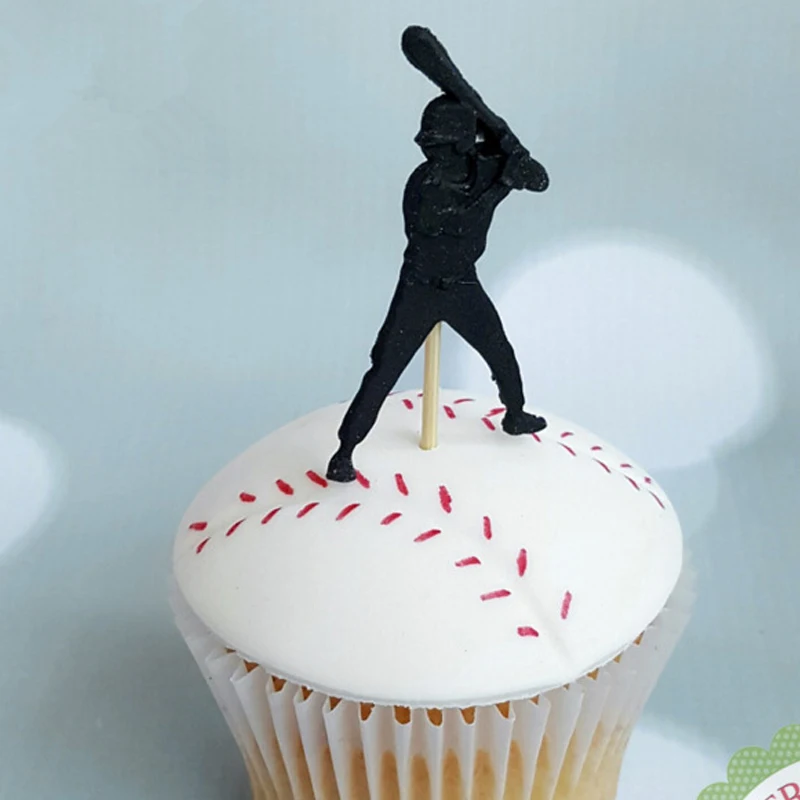 Бейсбольная спортивная форма для 3D футбола мыла силиконовые формы помадки