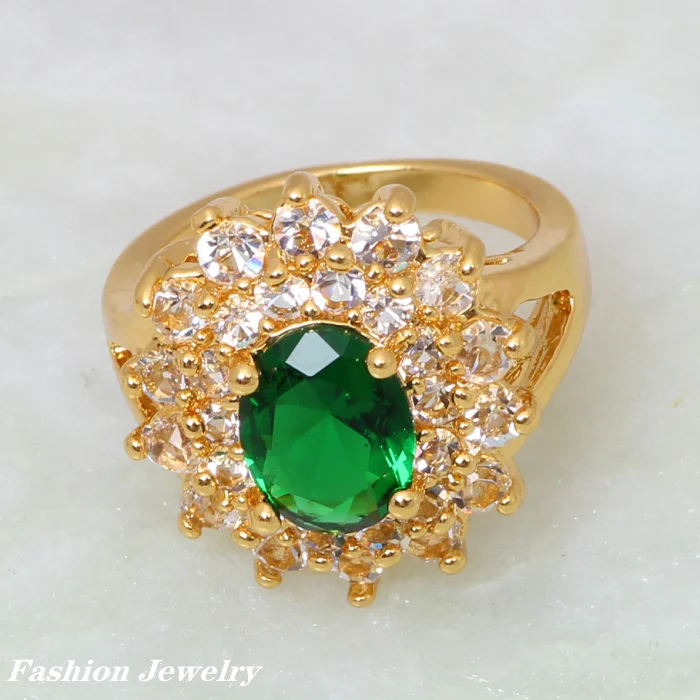 Рождество дешево и сердито золото оливин Подвески/Кольцо/Серьги ювелирные