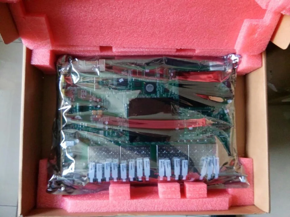 GCOB 16 портов GPON плата с C + SFP модули для AN5516 01 04 OLT|Детали устройств связи| |
