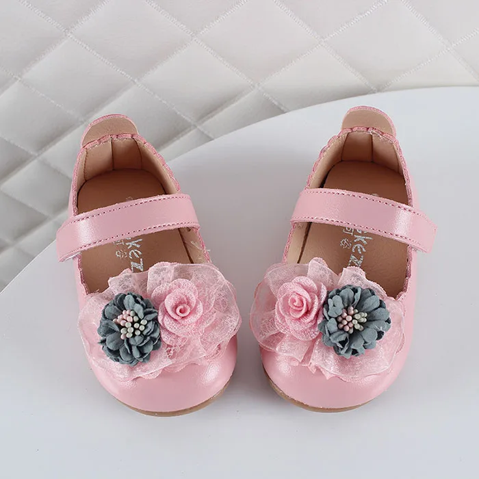 

Newborn Infant Baby Girls White Pink Red Princess Leather Shoes For Girls Flower Children Party And Wedding Dress Shoes New