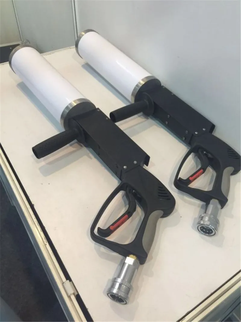 Pistola Co2 Arma Mitraillette Bar Co2 пистолет сценический светильник Co2 Led Rgb для свадебной дискотеки Dj струйный пистолет мини светодиодный воздушный софтпистолет