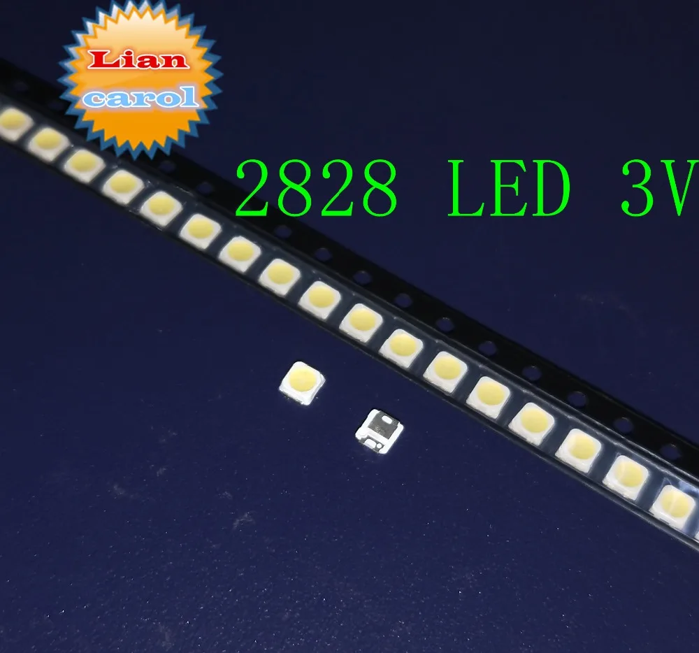 1000 шт. для SAMSUNG 2828 светодиодная подсветка TT321A 1 5 Вт 3 с zener 3228 белая прохладная