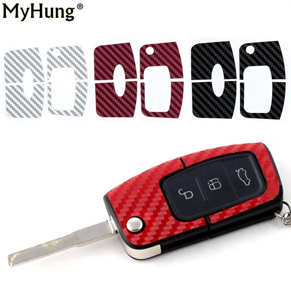 Чехол из углеродного волокна для Ford Focus 2 3 2009 до 2012 Fiesta Ecosport 2013 2014 Стайлинг