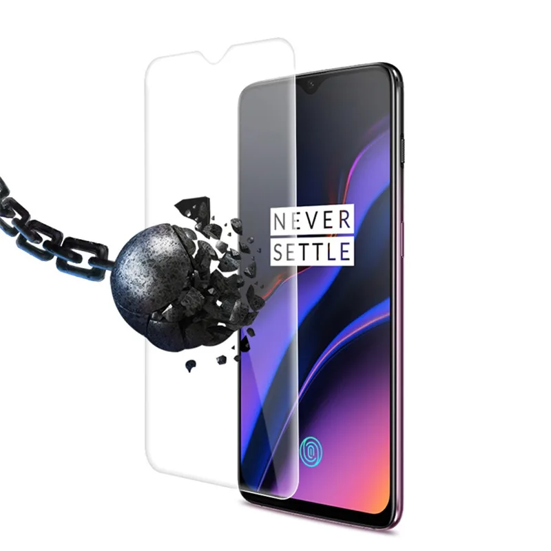 Две штуки закаленного стекла для мобильного телефона Oneplus 6T оригинальный 1+ 6 T смартфон Snapdragon 845 One Plus защитная пленка на.