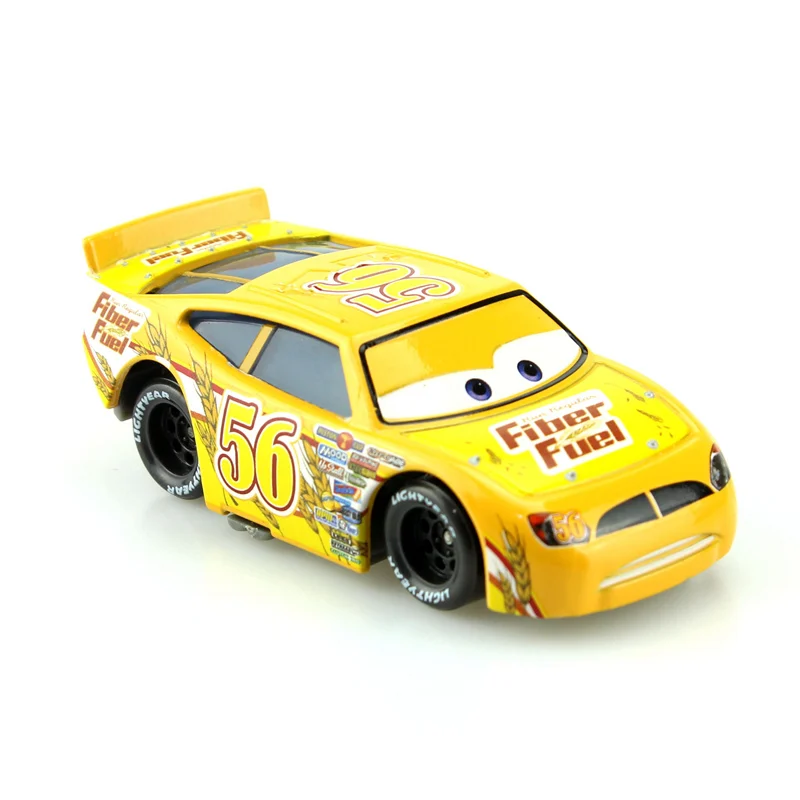 Дисней мультфильм Pixar тачки № 56 гоночные машинки 1:55 литья под давлением брендовые игрушки из металлических сплавов подарок на день рождения Рождество для детей Машинки Игрушки