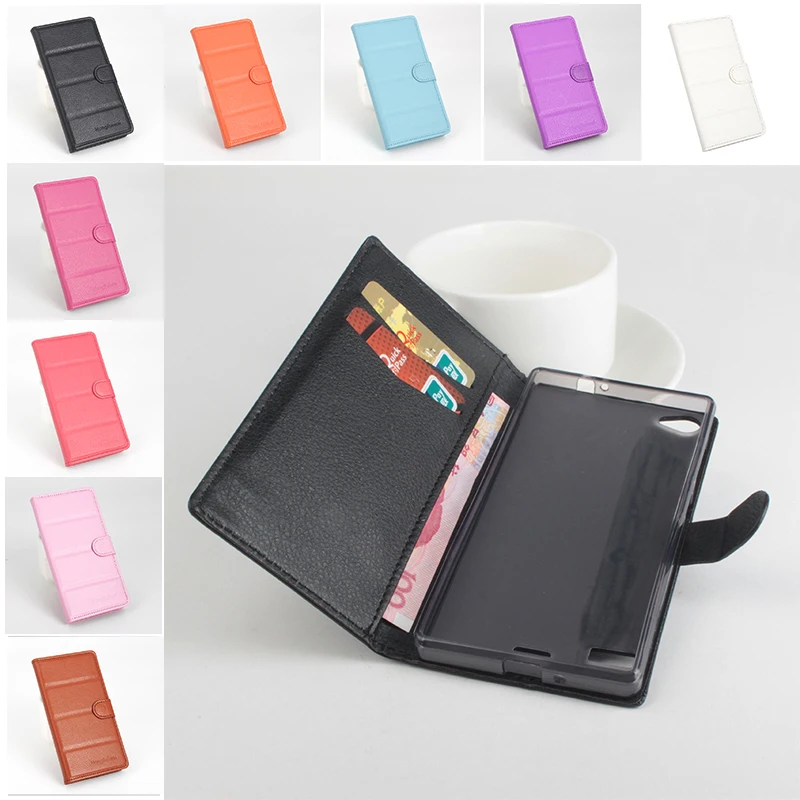 For Lenovo Vibe x2 Pro Phone Case Folio Flip Pure Color Lichee Pattern PU Leather Wallet Cover Cash/Card Slots sanheng | Мобильные