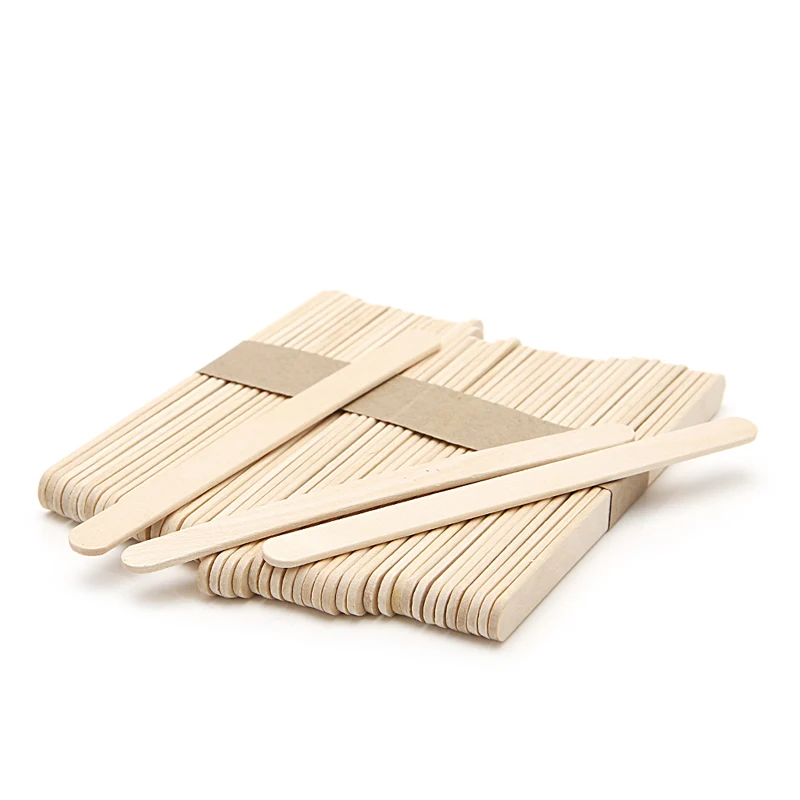 

50pcs/lot Ice Cream Tools Funny Ice Cream Stick New Wooden Popsicle Stick DIY kids handmade making Crafts kids gift