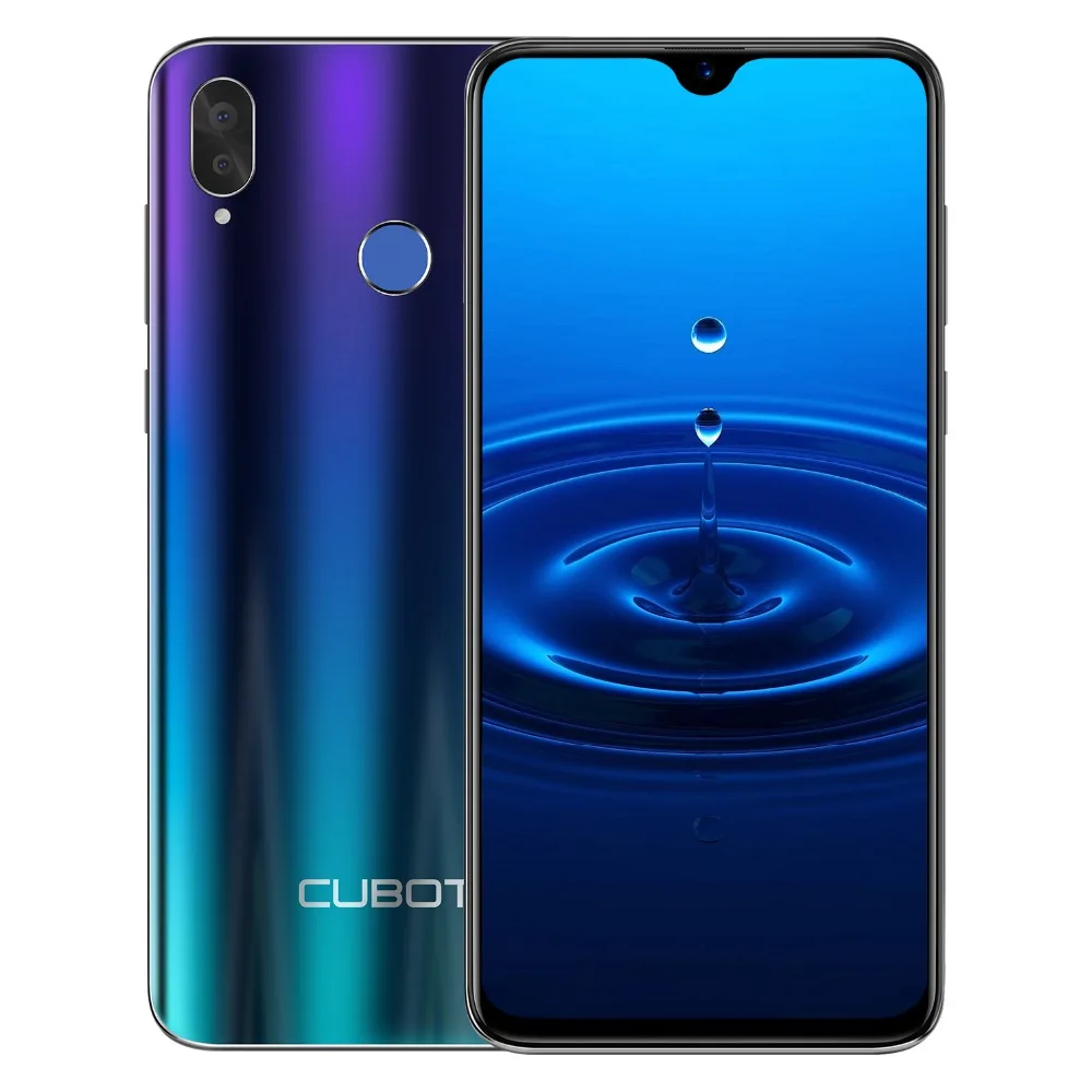 Cubot R15 Android 9 0 2 ГБ 16 четырехъядерный смартфон MT6580P 6 26 дюйма 19:9 экран с защитой от