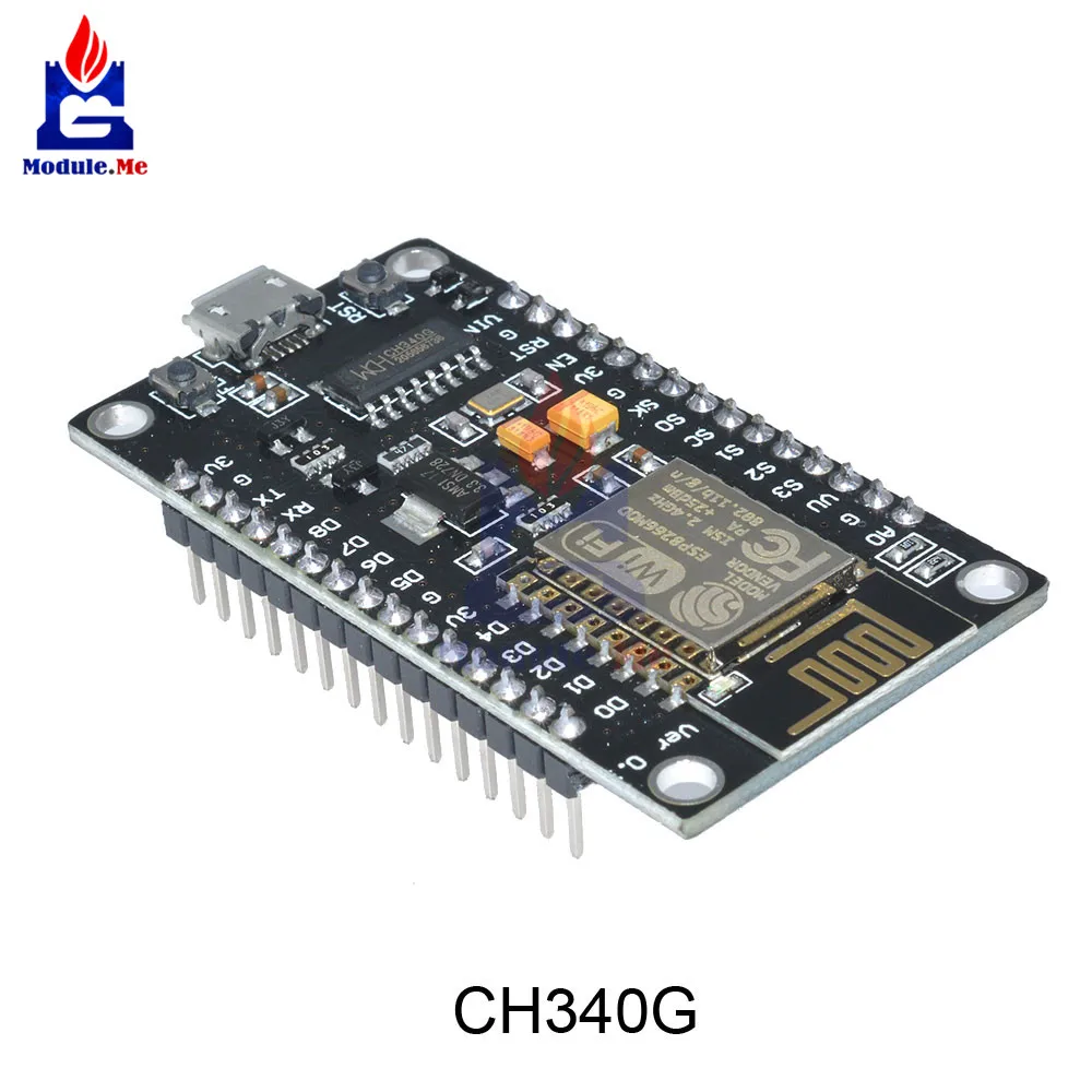 CH340G ESP-12E Плата расширения Micro USB ESP8266 CP2102 L293D CH340G NodeMcu V2 V3 беспроводной wifi модуль макетная плата для Ardiuno - Цвет: CH340G