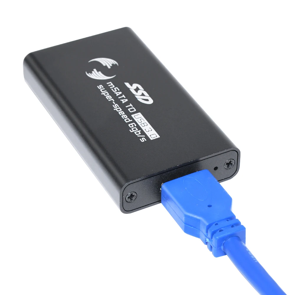 Внешний портативный накопитель SSD mSATA на USB 3 0 2 5 дюйма Гбит/с|Корпус жесткого