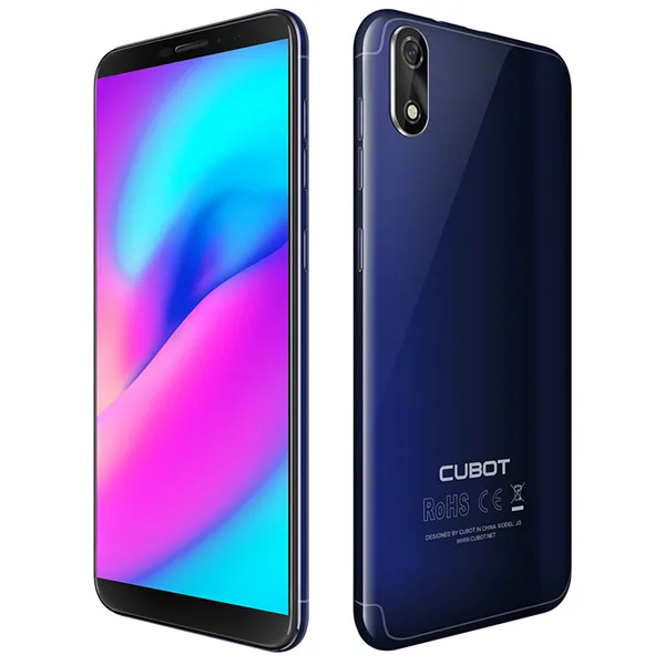 Оригинал Cubot J3 смартфон Face ID 5 0 &quotHD 18:9 Экран MTK6580 четырехъядерный Android GO 1 GB + 16 5MP 2MP