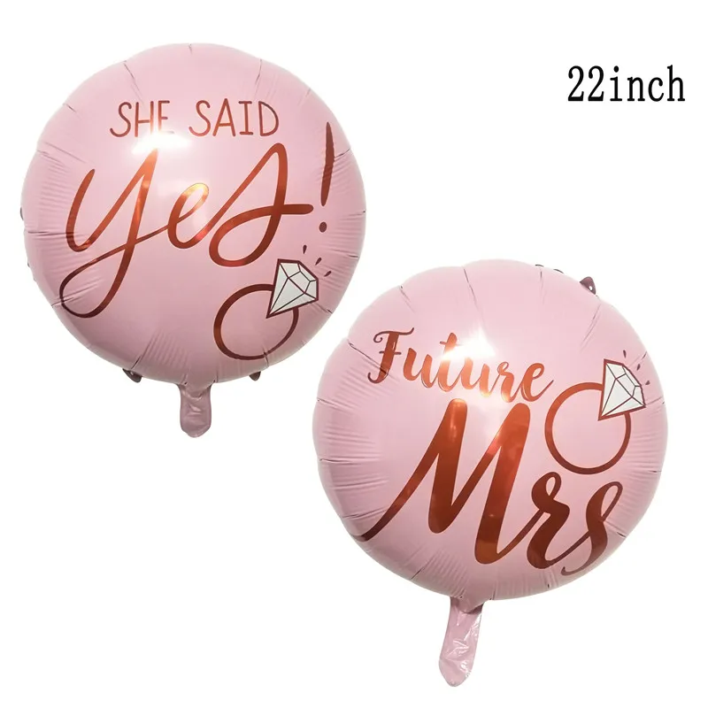 Chicinlife 1 шт. 22-дюймовый шарик из фольги She Said Yes для девичвечерние вечеринки курицы