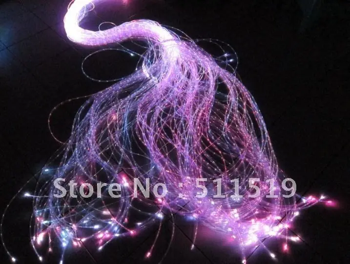 10 Вт RGB Мерцающий СВЕТОДИОДНЫЙ волоконный осветитель без пульта дистанционного