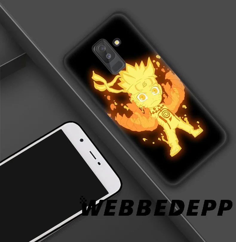WEBBEDEPP логотип Akatsuki Наруто крутой Мягкий ТПУ силиконовый чехол для Samsung Galaxy S10 S10e S9